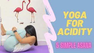 Yoga Asana For Acidity in Hindi | एसिडिटी के लिए योग | Yog Aurora