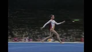 Fan Di (CHN) - Вільні Вправи - Командні Фінали - Олімпійські ігри 1988 року