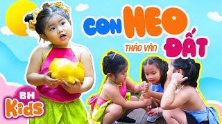 Con Heo Đất  Thảo Vân (Bé Gạo 3 Tuổi)  Nhạc Thiếu Nhi Vui Nhộn [MV]