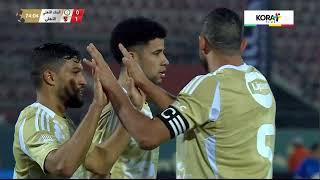 هدف ملغي عن طريق رامي ربيعة لاعب الأهلي أمام البنك الأهلي | الدوري المصري 2024/2025