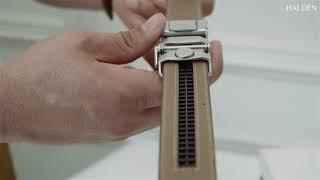 HALDÈN BELTS - Micro adjustable No holes belts