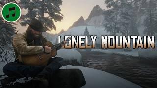 Lonely Mountain | Relaxing Red Dead Redemption 2 Inspired Ambience | Ambient Acoustic Guitar Music