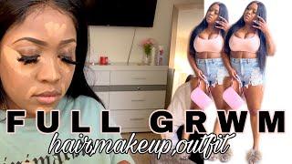 FULL GRWM : Get Ready To Take Instagram Pictures With Me !