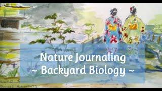 Nature Journaling ~ Backyard Biology ~