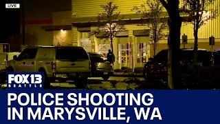 Marysville, WA police shooting under investigation