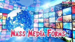 Mass media forms