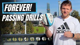 Do These 3 Drills Forever - Every Session @rugbybricks Peter Breen | How To Pass A Rugby Ball