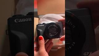 canon g7x mark iii unboxing