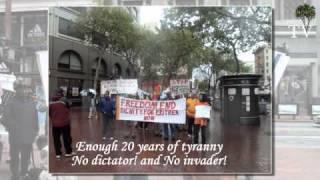 Eritrean peaceful rally For democracy and justice in San Francisco