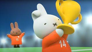 Miffy wins the Football World Cup! | Miffy | Miffy's Adventures Big & Small