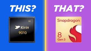 Huawei Kirin 9010 vs Snapdragon 8 Gen 3