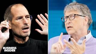 The Rivalry Between Tech Billionaires Bill Gates And Steve Jobs | Business Insider Explains