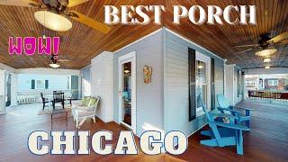 BEST CHICAGOLAND FRONT PORCH! WESTERN SPRINGS IL! WHY PEOPLE LOVE WESTERN SPRINGS ILLINOIS!