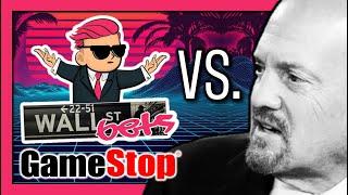  GME Stock Short Squeeze - Jim Cramer Confesses It's Not Just WSB vs Hedge Funds | Who REALLY Wins?