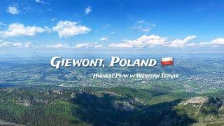 Our hiking journey from Zakopane to Giewont Mountain, Highest peak in Western Tetras | Poland | 4K