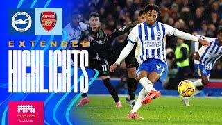 EXTENDED HIGHLIGHTS | Brighton v Arsenal | Premier League