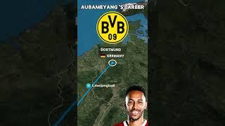 PIERRE-EMERICK AUBAMEYANG'S CAREER  󠁧󠁢󠁥󠁮󠁧󠁿  #madridistamania #arsenal #barcelona