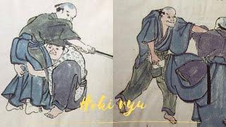 The wrestling takedowns of Ancient Samurais (Hoki ryu 伯耆流)