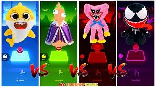 Baby Shark & Digital Circus Kinger & Kissy Missy & Venom. Who Is Best?