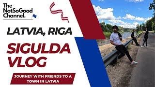 Sigulda (Latvia) Travel Vlog,  discovering small town of Latvia with friends. The NotSoGood Channel.