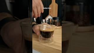 why do baristas stir their espresso