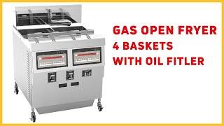 Gas open fryer OFG-322