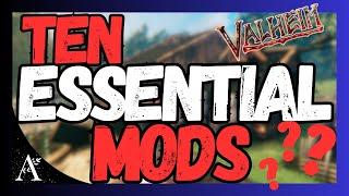 TOP TEN VALHEIM MODS I CAN'T LIVE WITHOUT - 2024 (easy install)