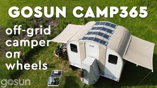 GoSun Camp 365 - Off-Grid Camper on Wheels | Solar Off-Grid Camping | GoSun