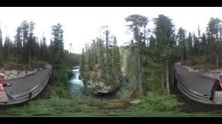 This Is Me Zen at Johnston Canyon Banff Alberta 360 video for VR viewing in virtual reality Digieart