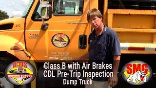 CDL Class B w/Air Brakes Pre-Trip inspection
