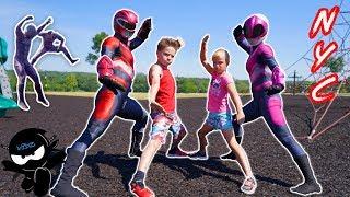 Power Rangers NINJA KIDZ NYC Adventure!