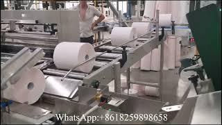 Glue lamination maxi roll bobbin tissue paper machine production line