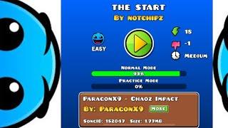 The Start Redesign + Whole New Challenge | Geometry Dash “BLUEFACED SERIES”