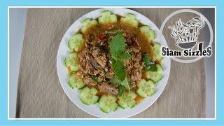 Thai Sardine Fish Salad Recipe - Yum Pla Grapong