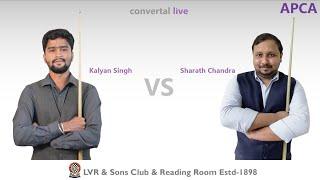 Kalyan Singh Vs Sharath Chandra Quarters Live  -Andhra Pradesh State Ranking Snooker 2021