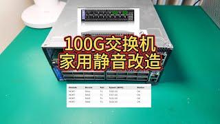 100G交换机迈络思SN2100家用静音化改造Silent Home Tech Revolution: Transform Your Mellanox SN2010 100G Switch