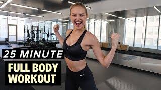 25 Minute FULL BODY Workout - Fitness Series With Romee Strijd