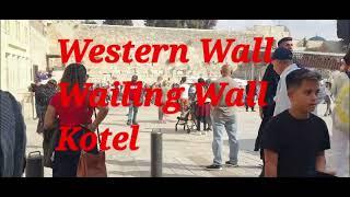 WAILING WALL - WESTERN WALL - JERUSALEM