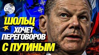 Переговоры на горизонте: Шольц готов к диалогу с Путиным о мире в Украине!