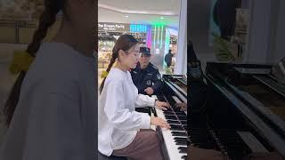 你们都练到多少级了？ #街头钢琴 #随拍 #piano solo #music #streetpiano