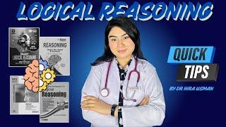 LOGICAL REASONING MDCAT MDCAT ️MENTOR DR HIRA USMAN EASY AND QUICK TIPS 