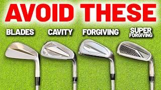 Which GOLF CLUBS should YOU use? (Blades vs Cavity Backs vs Forgiving Irons)