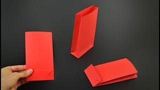 How to make a Paper Gift Bag - Version 2