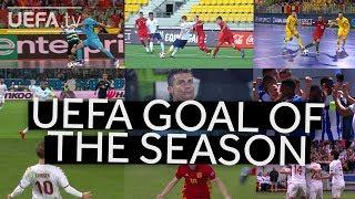 SHORTLIST: UEFA GOAL OF THE SEASON 2017/18