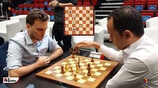 Rook-Knight domination over Rook-Bishop | Alan Pichot vs Amin Bassem