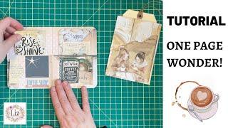 MULTI POCKETS ONE PAGE WONDER TUTORIAL #papercrafts #junkjournalideas Making and Creating