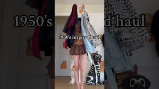 vintage inspired dresses & coats from retro stage  #gifted #vintagefashion #shorts
