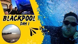 We Didn’t Expect THIS in Blackpool! | Dungeons, Sharks & a £58 Hotel