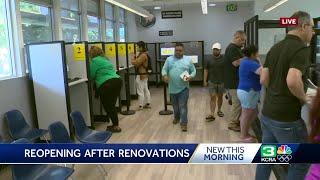 Davis DMV reopens after 3.5-month renovations-related closure