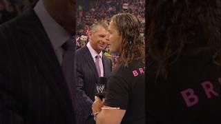 Vince McMahon & Bret Hart Segment #wwe #brethart #vincemcmahon #wweshorts #wrestling